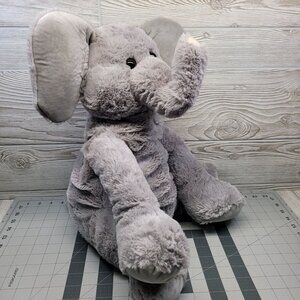The Hot Water Bottle Shop Stuffed Elephant Plush Gray Zoo Animal Plushie‎ Pouch